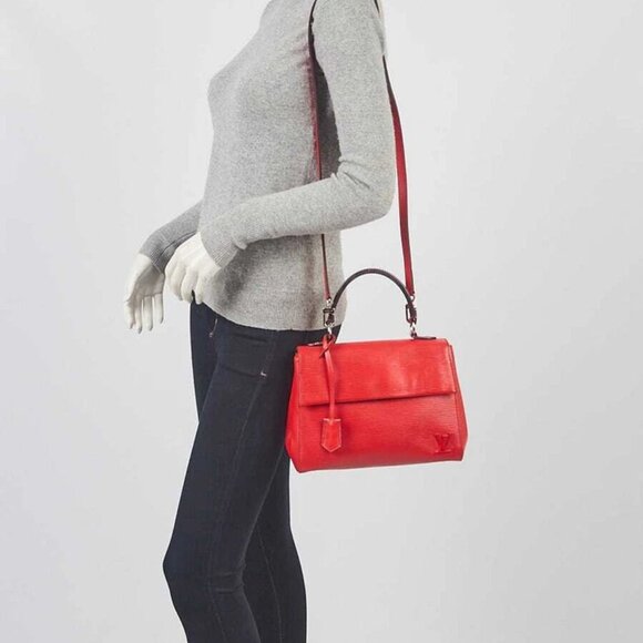 Louis Vuitton Coquelicot Epi Leather Cluny BB Bag - Picture 3 of 12